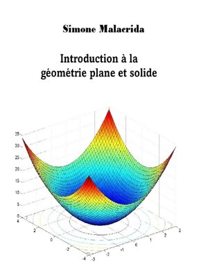 cover image of Introduction à la géométrie plane et solide